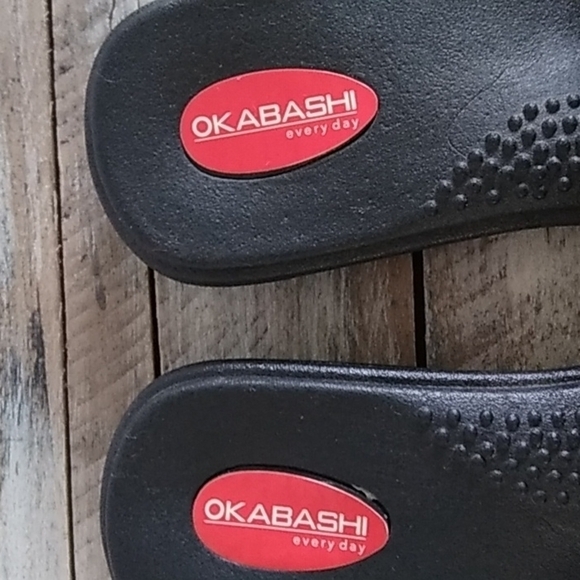 OKABASHI Black Slide Sandal Small - Picture 4 of 10
